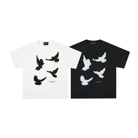 Men's Heavy Weight Cotton Short-sleeved T-shirt