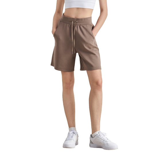Layer Running Exercise Shorts Loose Leisure Fitness Five Points Short