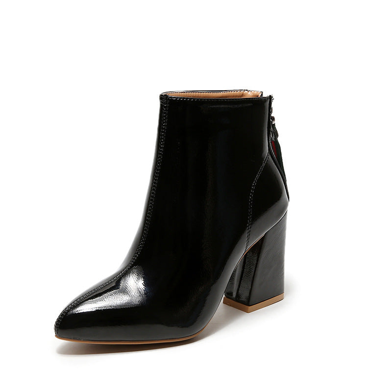 Solid Color Comfortable All Match Martin Boots