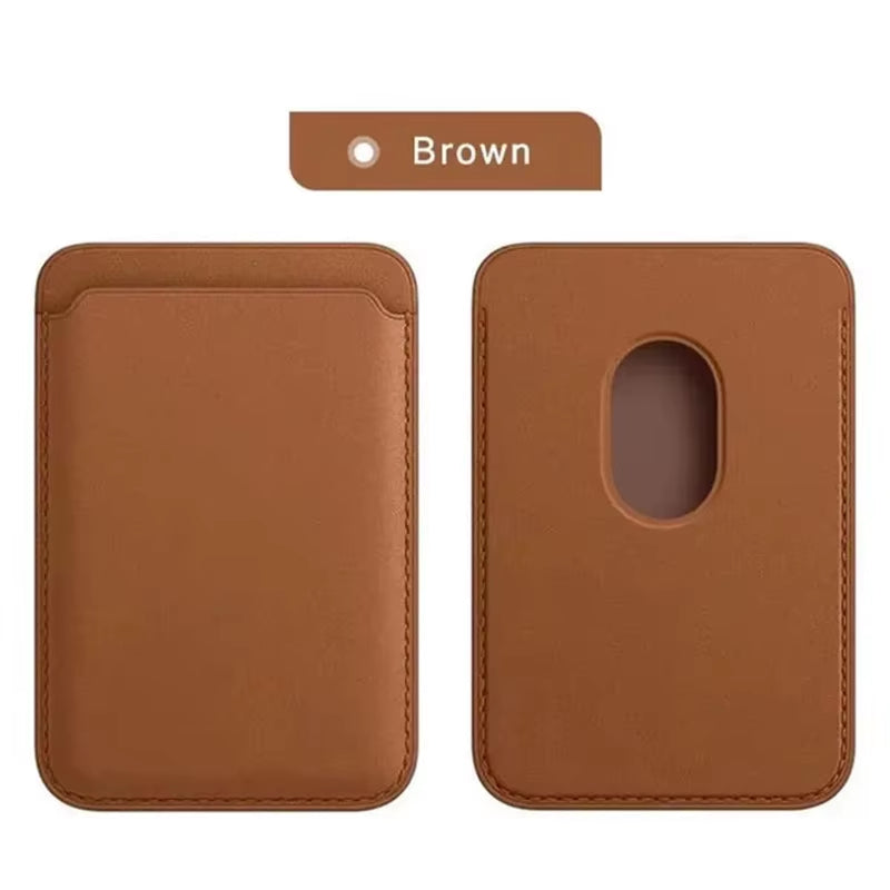 Phone Magnet Leather Wallet Case for Iphone 15 Pro Max Magsafe Wallet Leather for Iphone 14 13 12 Card Holder with Magsafe