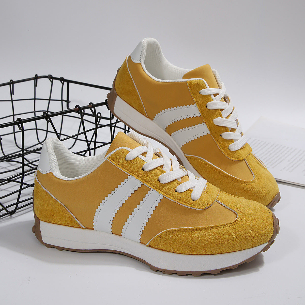 New Chunky-soled Casual Shoes Retro Sneakers