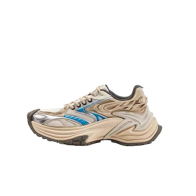 Womens Thick-soled Height-increasing Non-slip Athletic Shoes