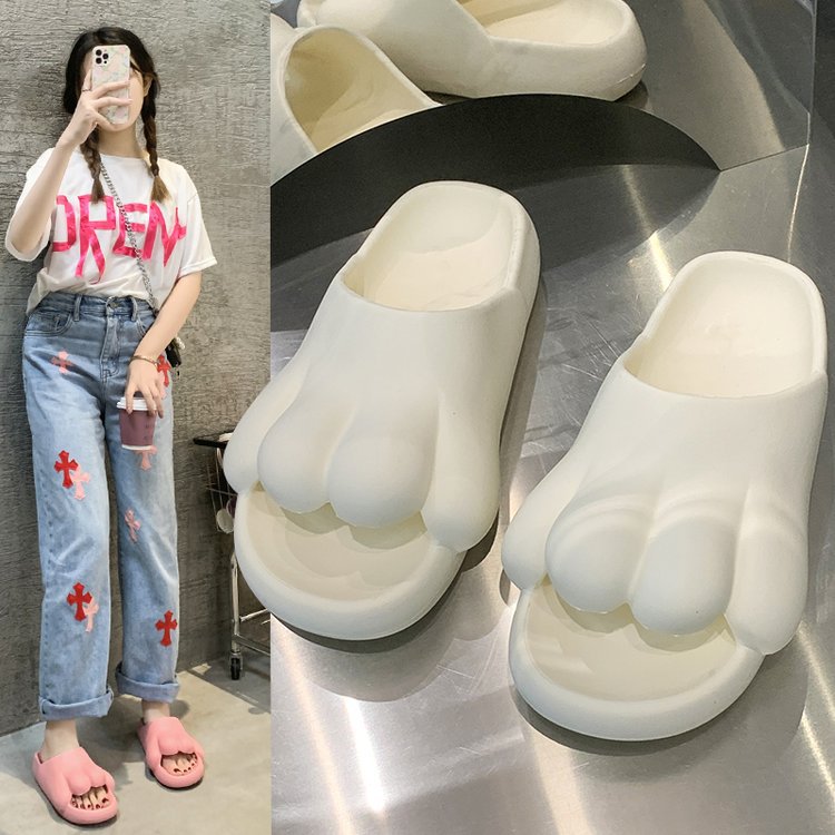 New Street Shooting Fashion Thick Sole EVA Slippers