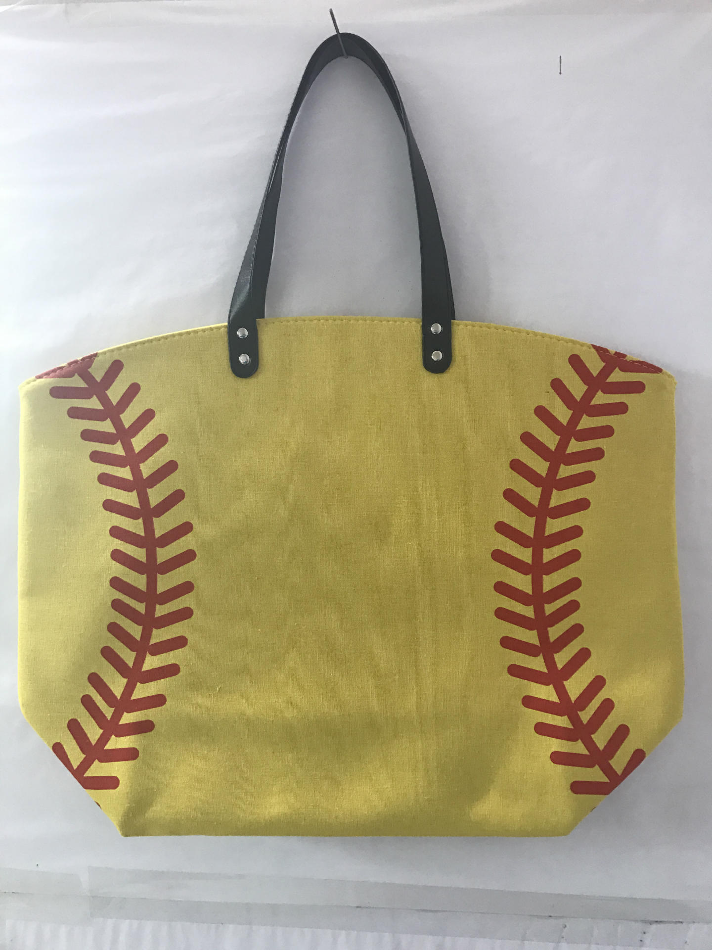 Canvas Bag Printed Baseball And Softball