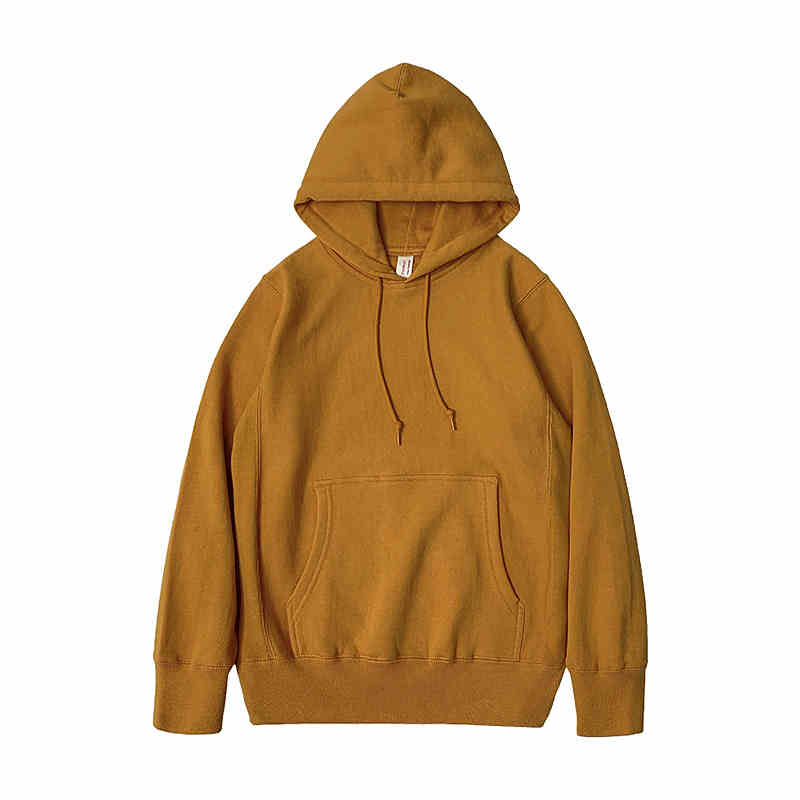 Sweater Heather Gray For Men Warm Orange Black Fleece-lined Thick Hoodie For Women