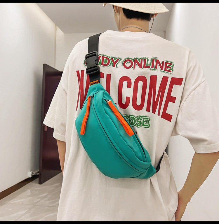Casual Crossbody Sports Lightweight Leather Belt Bag