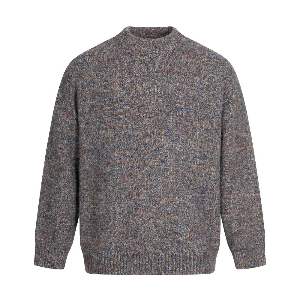 Men's Sweater Base Layer Loose Casual Longsleeve Knitted Top