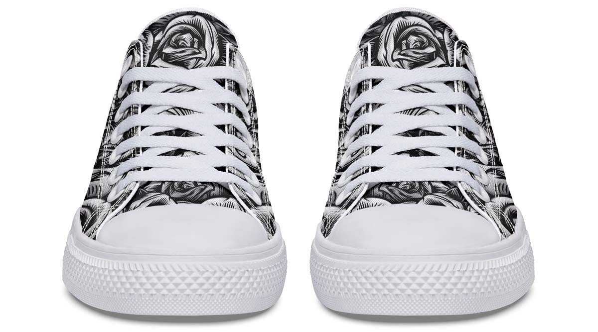 Fashion Print Couple Low-Top Canvas Shoes