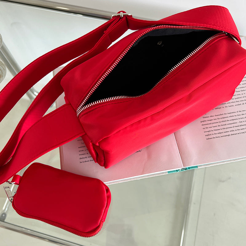 Summer Three-dimensional Slung Small Square Bag Female Minority