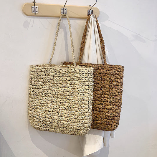 Fashionable Vacation Large Capacity Shoulder Bag