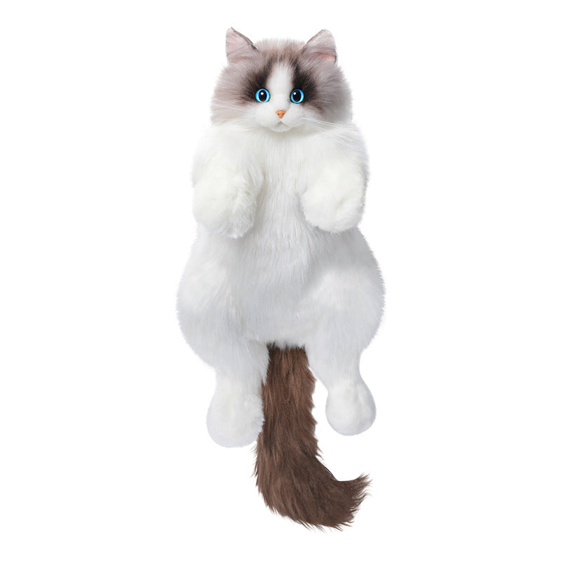 Bicolor Ragdoll Cat Backpack For Women