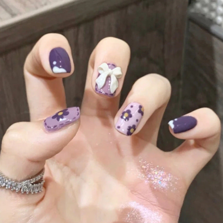 Butterfly Ballet Diamond Nail Removable Patch
