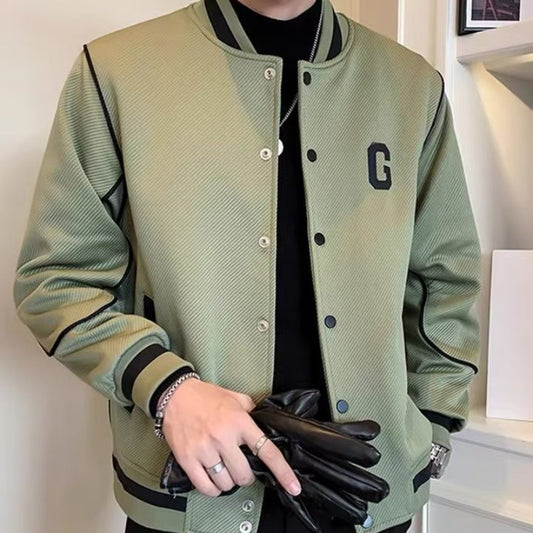 Mænds Baseballuniformer Afslappet Sport Cargojakke