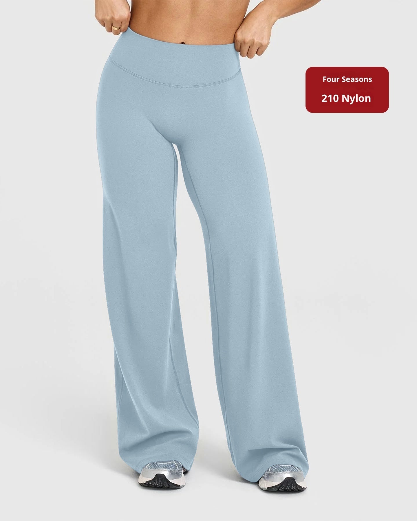 Slimming Casual Straight-leg Women's Wide Leg Sports Yoga Pants