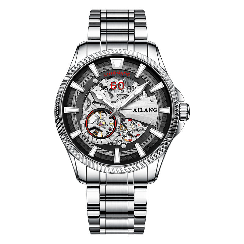 New Hollow Automatic Mechanical Watch Men's Watch Waterproof Fashion Watch
