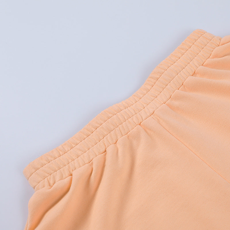 Fashion  Simple Daily Wide Leg Shorts