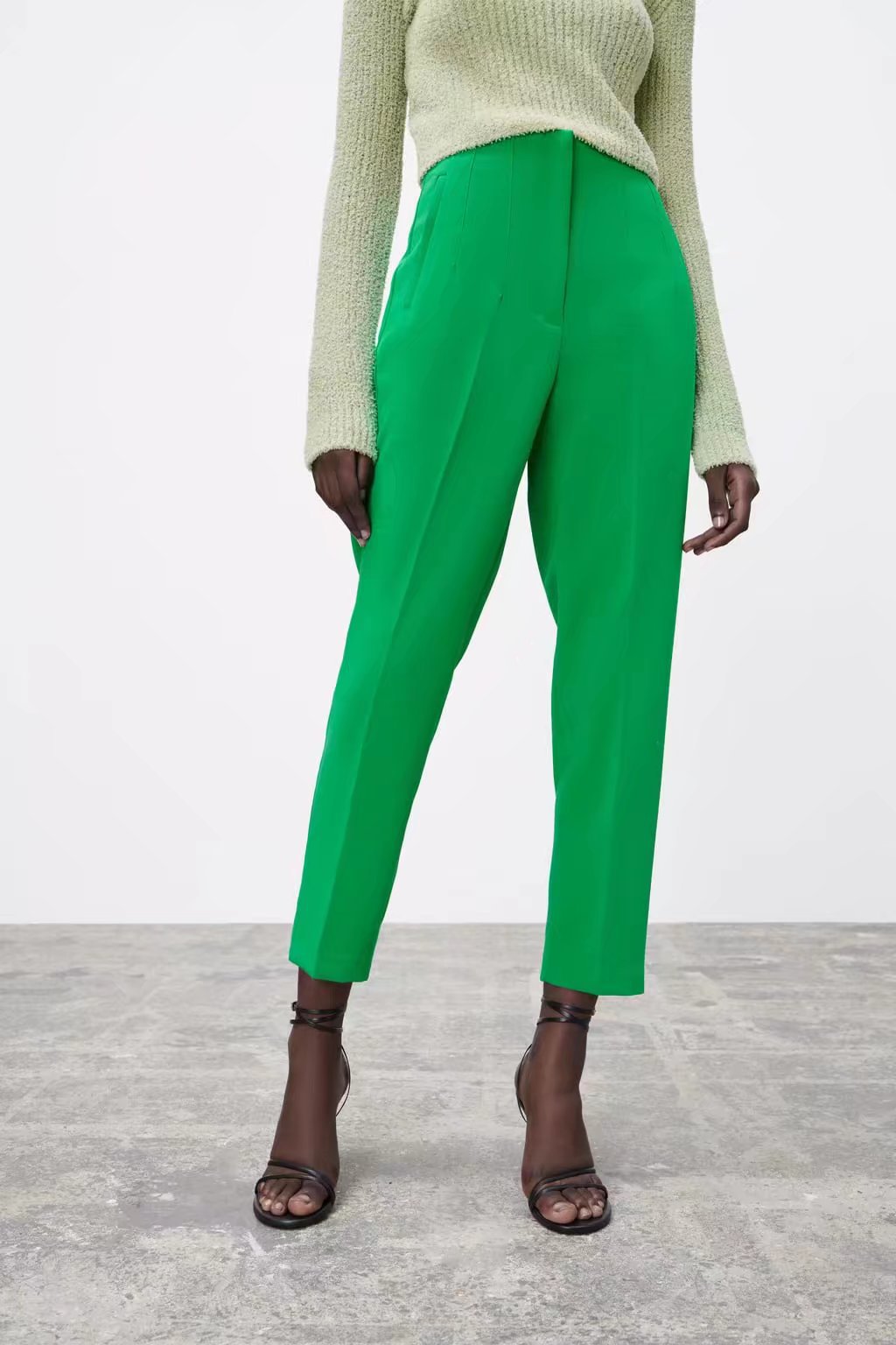 Street Fashion All-match High Waist Slim Casual Pants