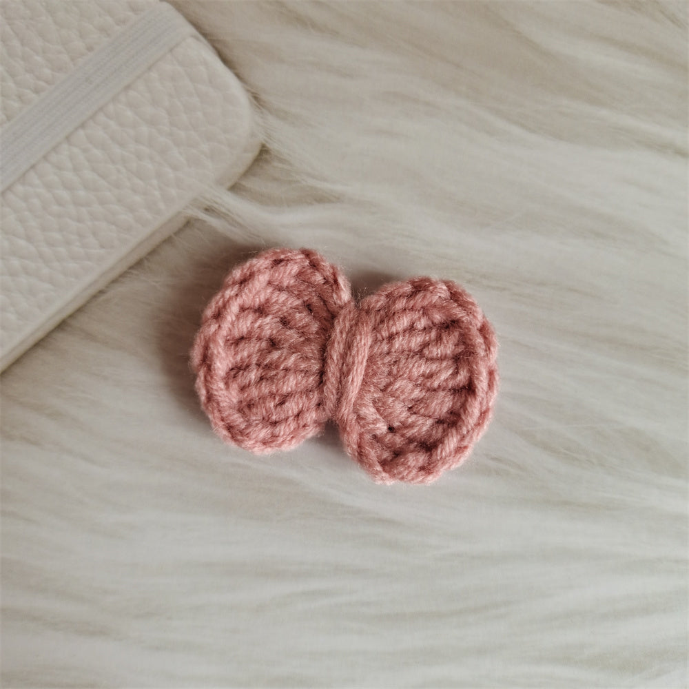 Wool Bow Diy Handmade Finished