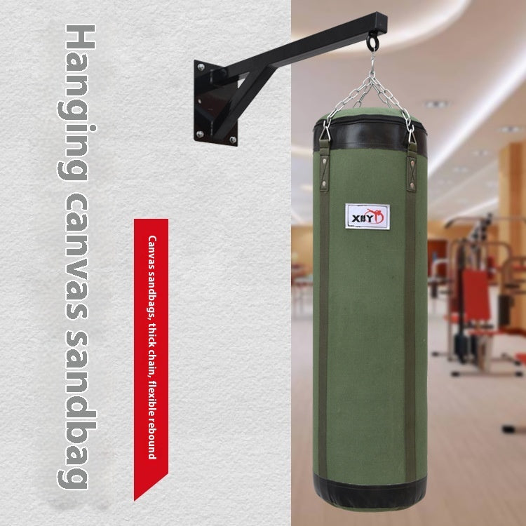 Canvas Hanging Boxing Sandbag Training Equipment