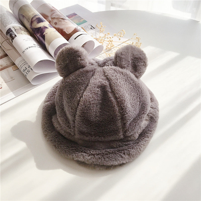 Fashion Leopard Print Monochrome Hat Children's Hat Korean Style