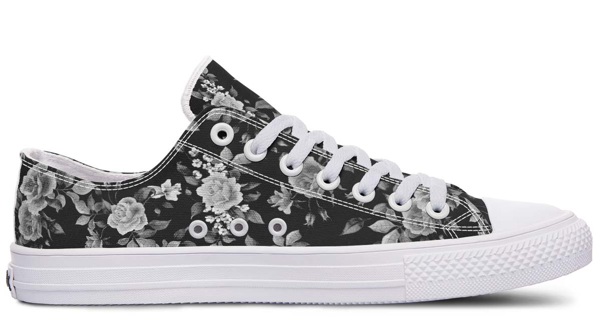 Lave Lærredssko til Par med Print
