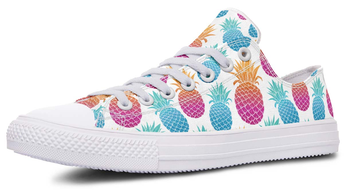 Fashion Print Couple Low-Top Canvas Shoes