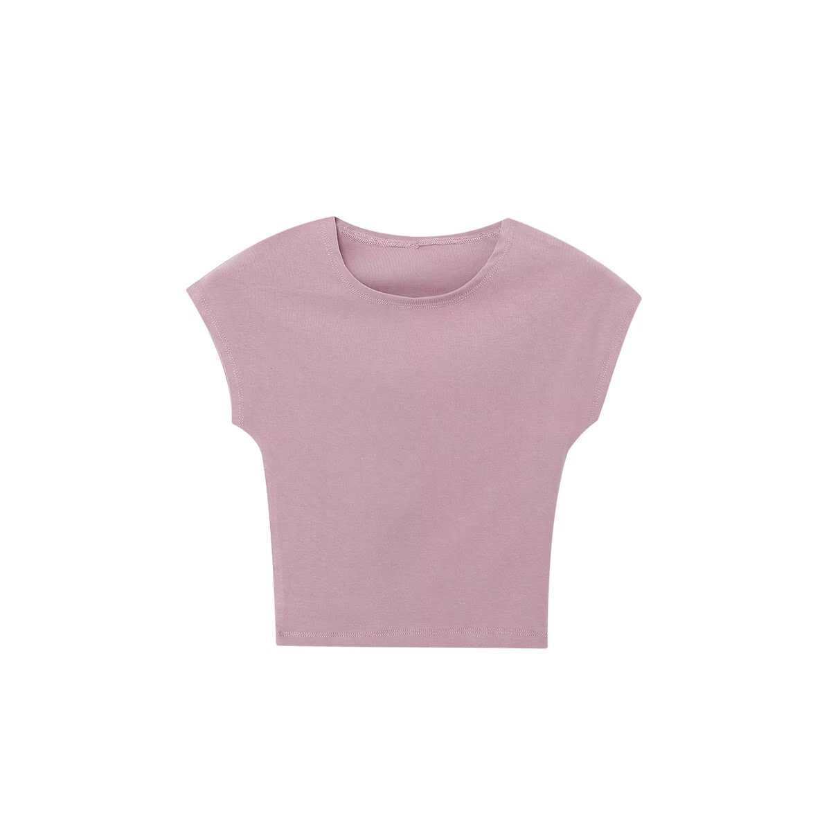 Slim Fit Micro Elastic Amazon European And American Summer Design Blouse Sleeveless