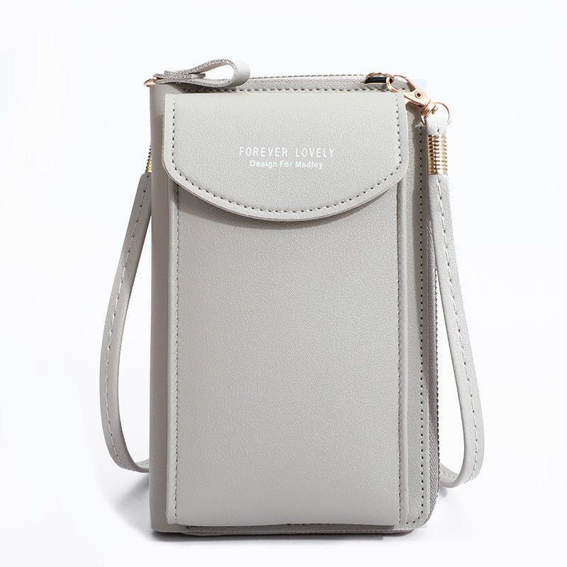 Large Capacity Multifunctional Solid Color Fashionable Simple One Shoulder Bag