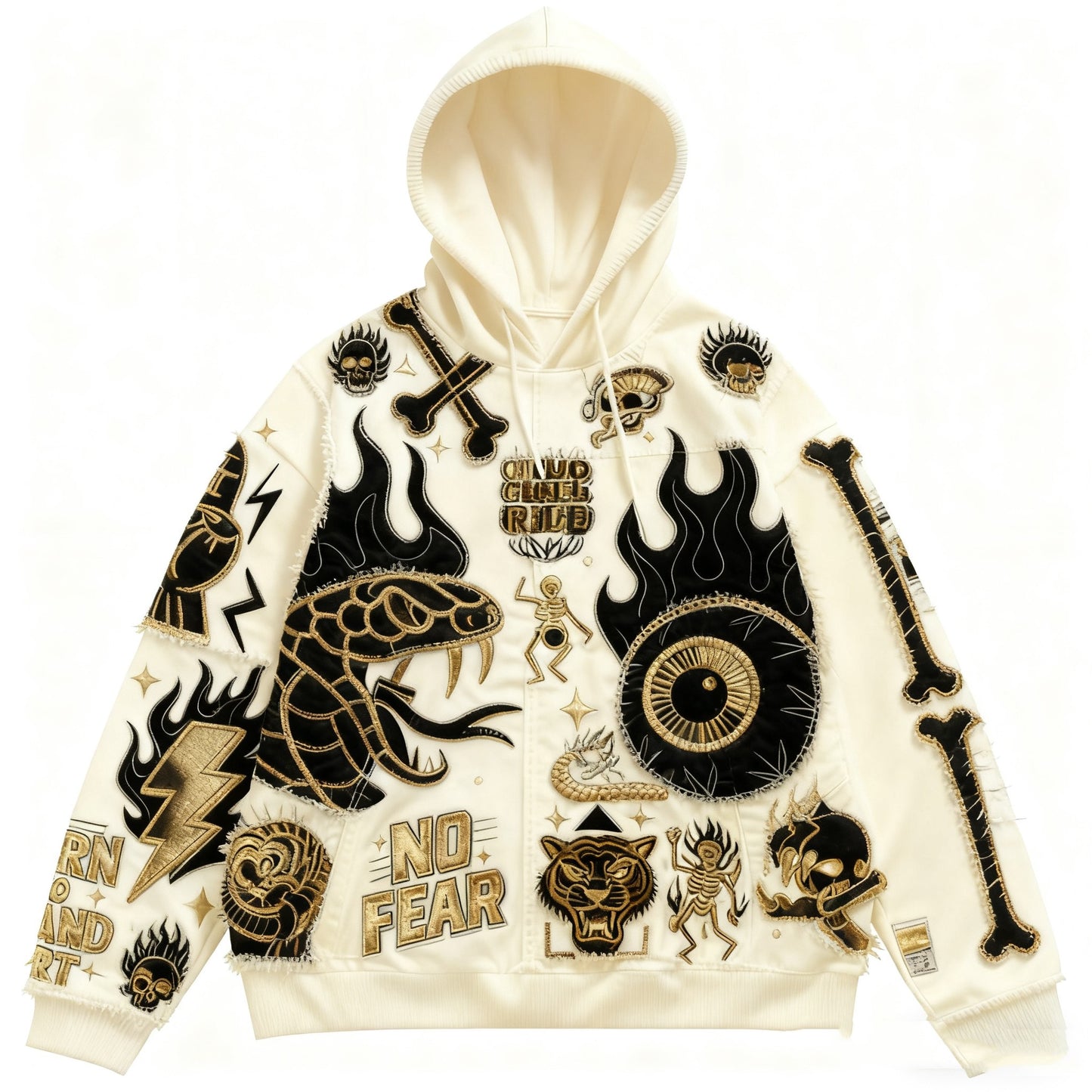 Mode Afslappet Trykt Polyester Sweater