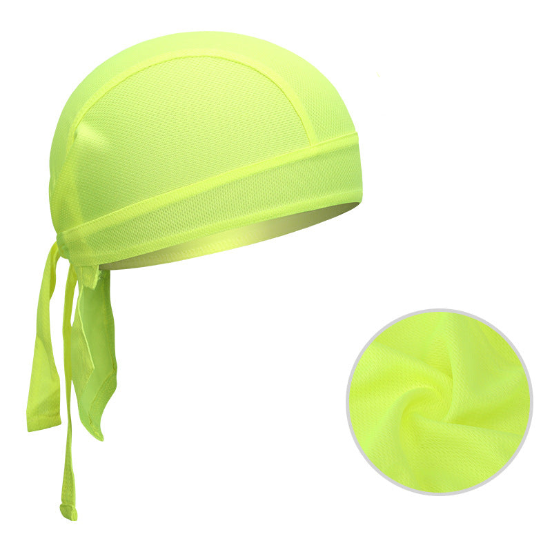 Road Bike Riding Solid Color Pirate Bandana