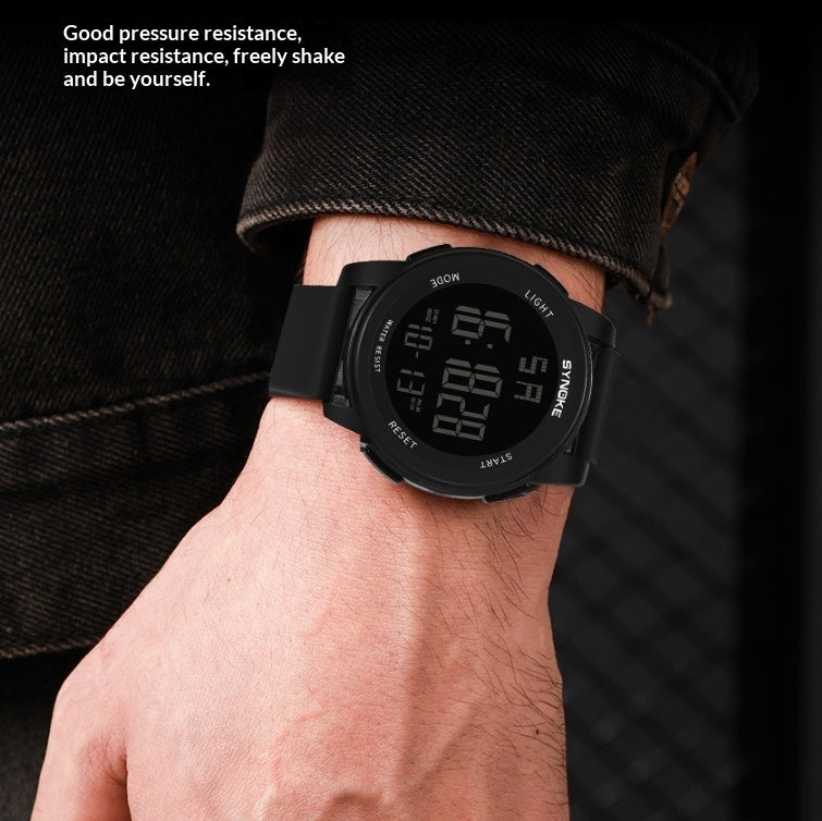Mens Outdoor Sports Electronic Watch For Swimming