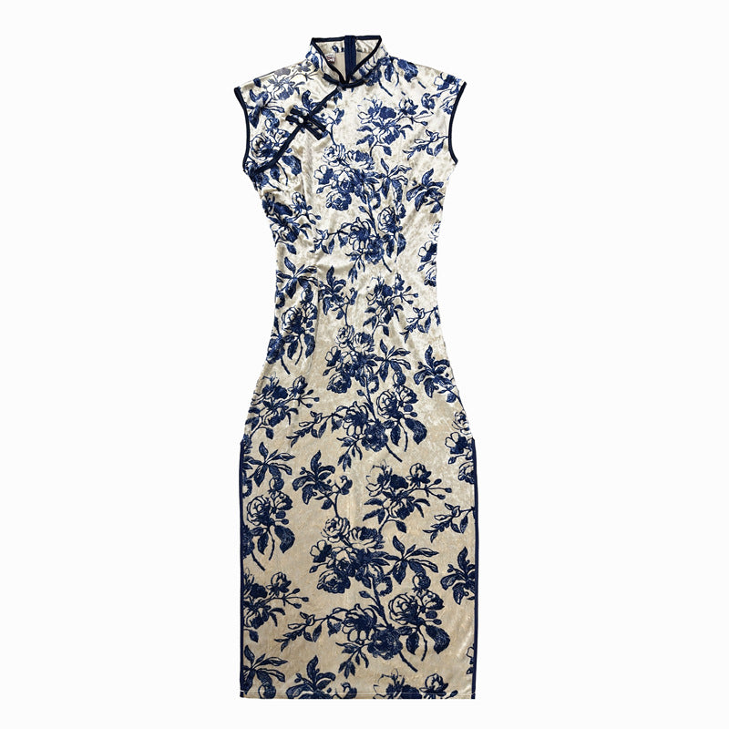 Fashionable Minimalist Retro Slim Fit Womens Dress