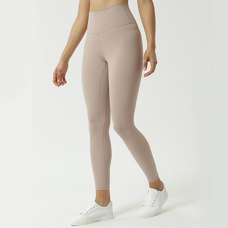 Double-sided Sanding Skin Nude Feel Yoga Pants
