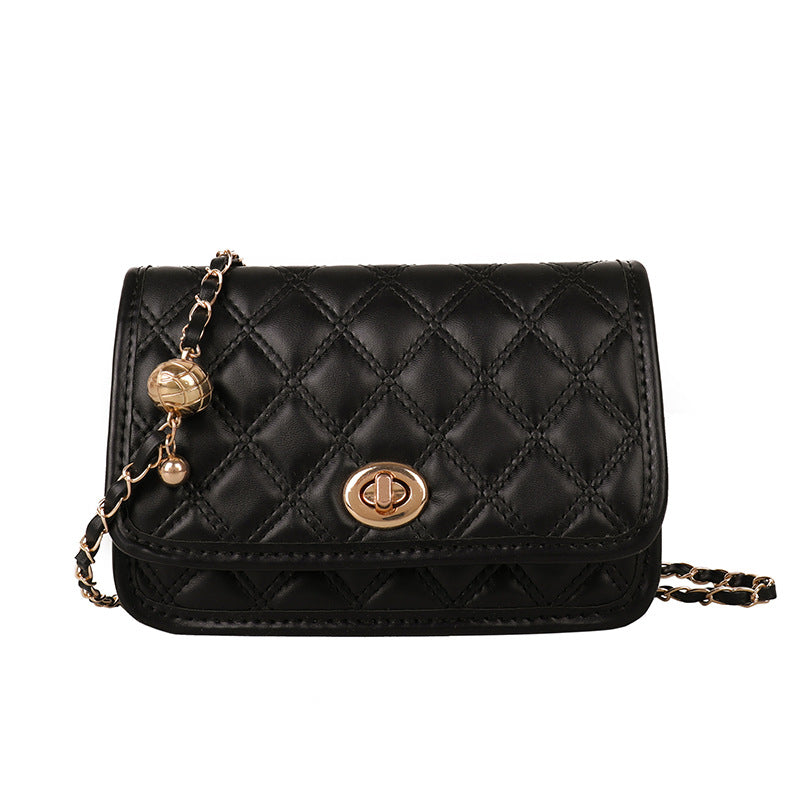 Women's Fashionable And Versatile Texture Shoulder Small Square Bag