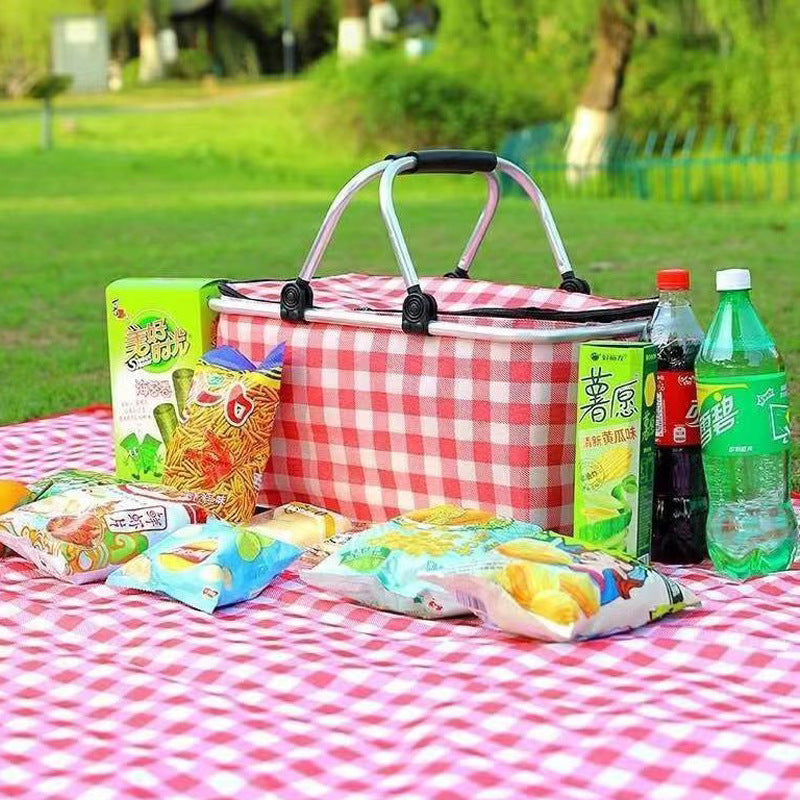 Insulation Picnic Basket Foldable And Portable Outdoor Ice Pack