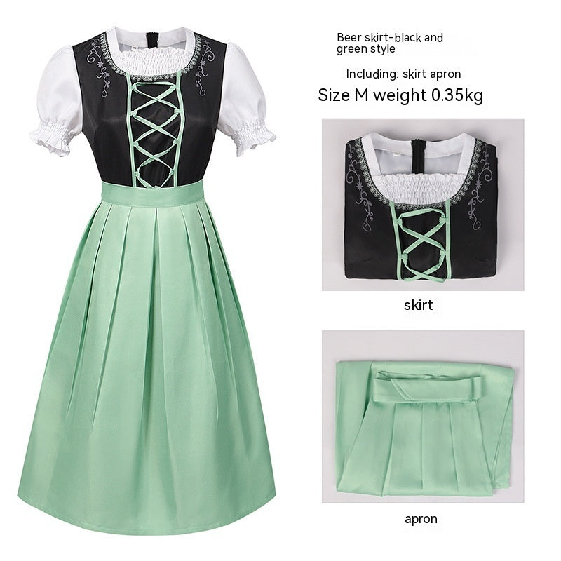 Suspender Suit Bavarian Women's Clothing