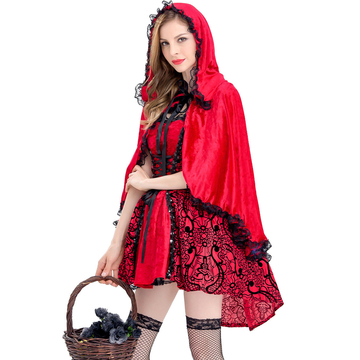 Halloween Little Red Riding Hood Clothing Suit