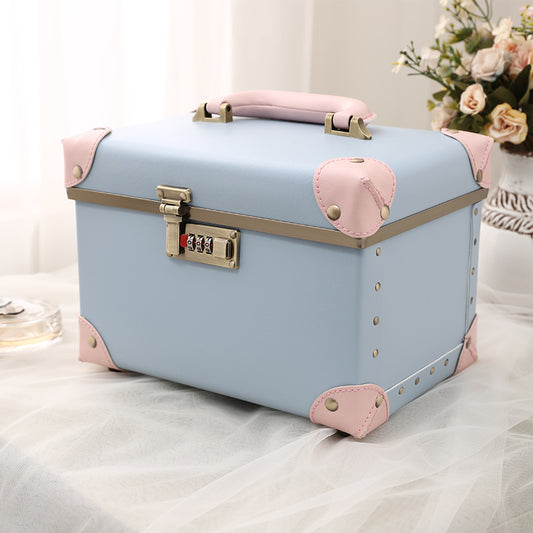 Cute Korean Style Storage Large Capacity Double Leather Case
