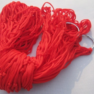 Outdoor Supplies 9-strand Nylon Rope Hammock Portable