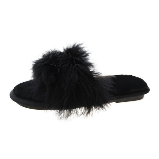 Fashion Casual Outdoor Furry Sandals For Women