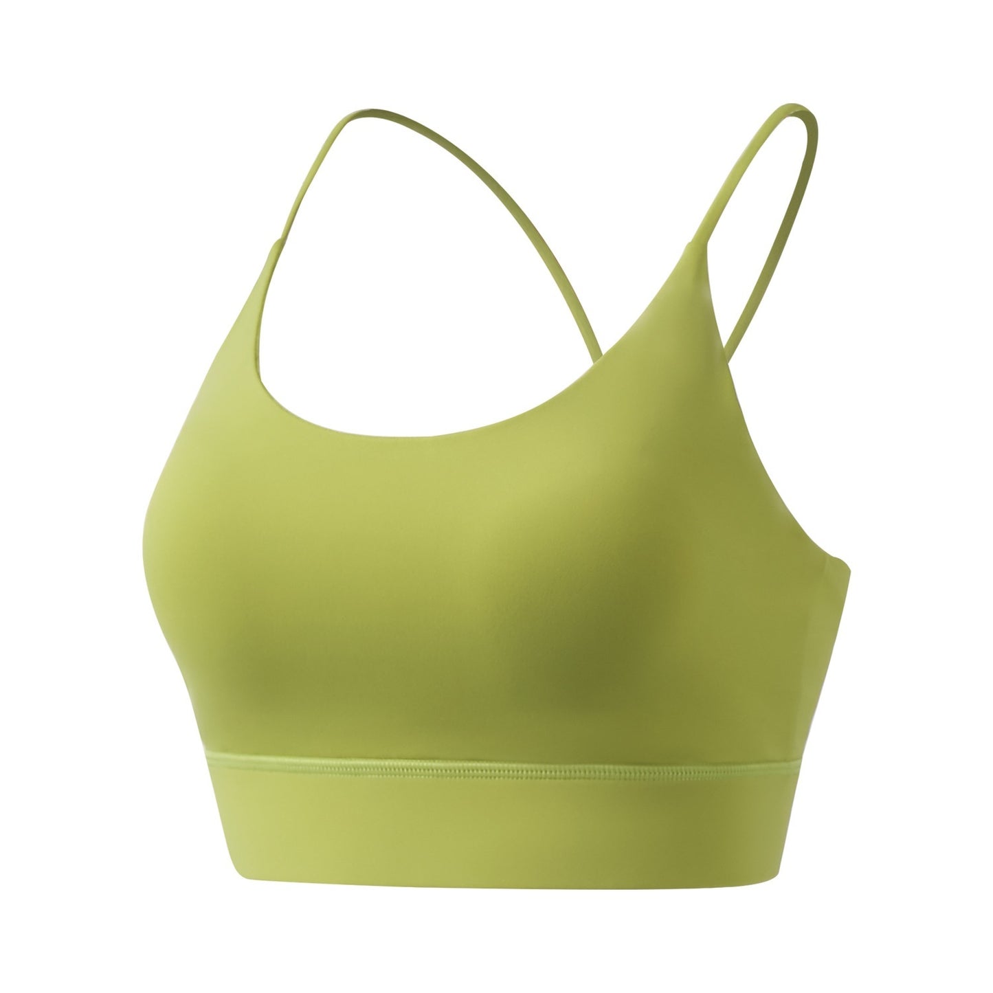 Thin Strap Yoga One-Piece Fixed Cup Sports Vest