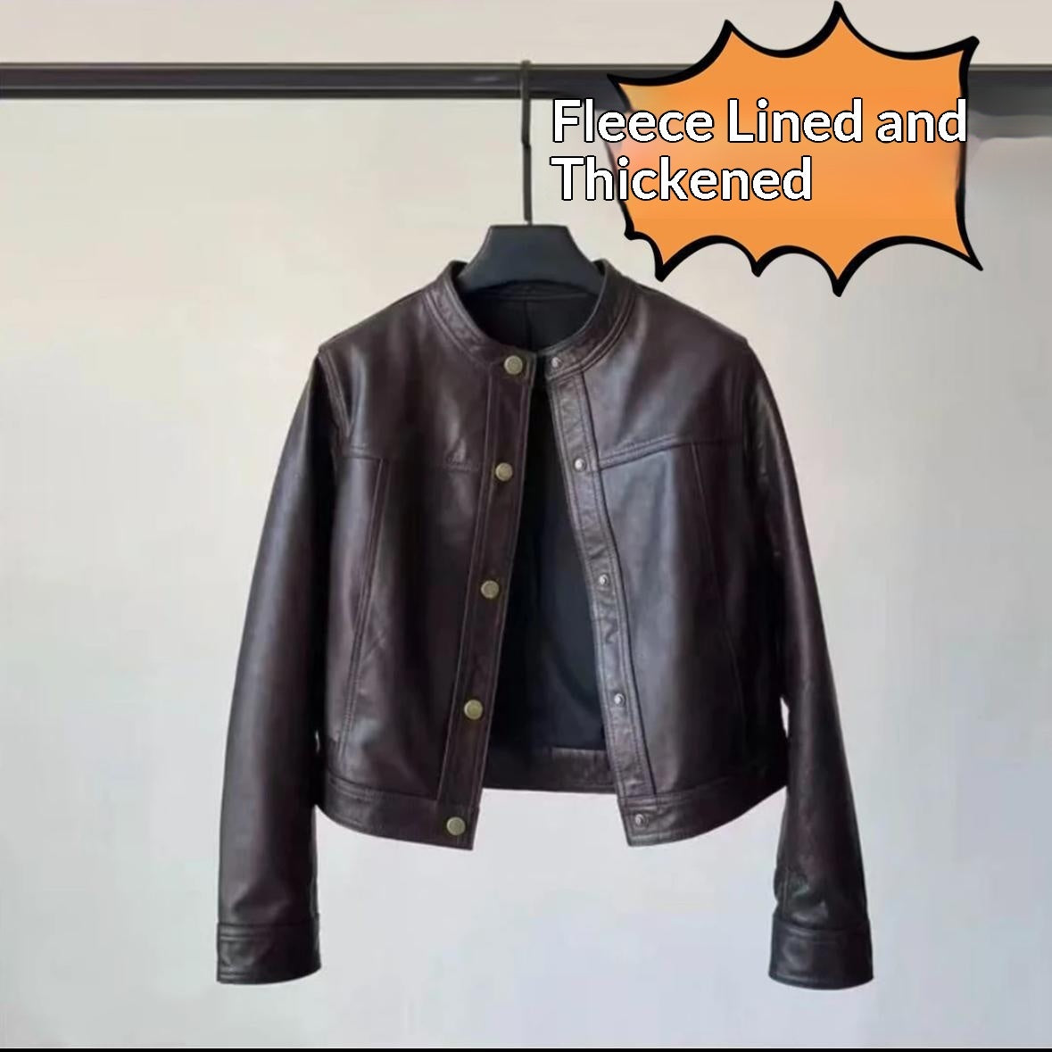 Cozy Sun-kissed Look That Pairs Leather With Soft Gentle Layers