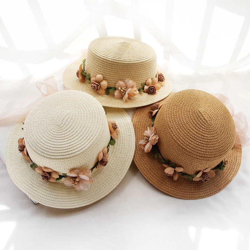Women's Sun Garland Beach Outdoor Top Hat Sun Protection