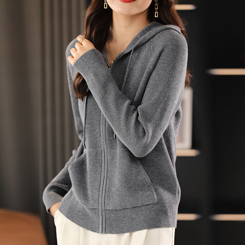 Autumn New Women's Sweater Hoodie La Lian