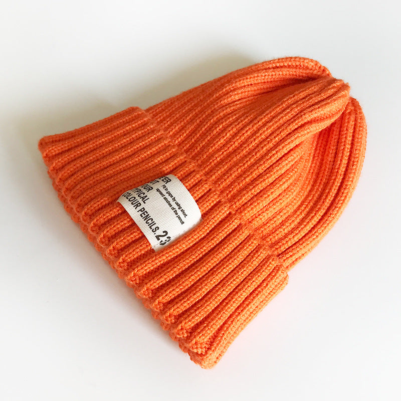 Men And Women Personalized Fashion Cloth Label Woolen Hat