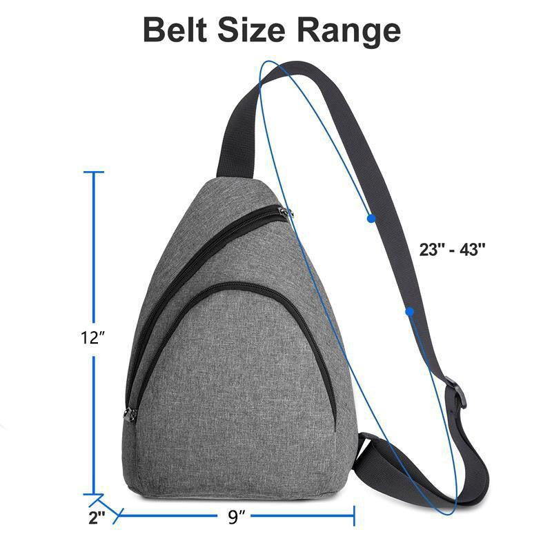 Men's Outdoor Leisure Waterproof Oxford Cloth Shoulder Bag