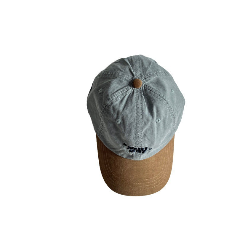 Washable Niche Soft-crown Womens Casual Baseball Cap