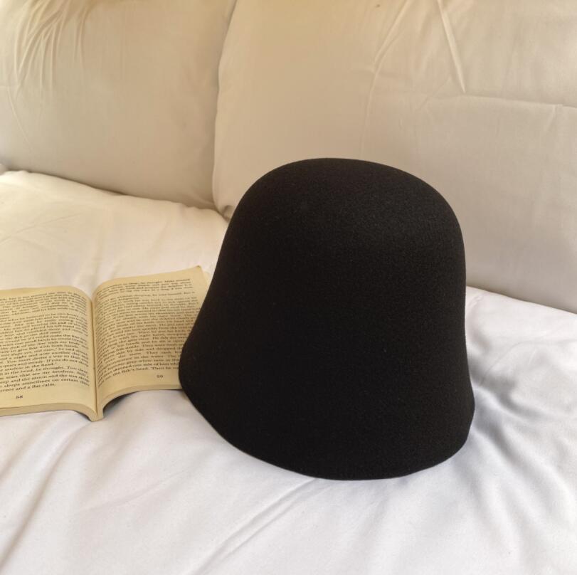 Japanese Felt Color Retro Fashion Versatile Sweet Lovely Fisherman Hat