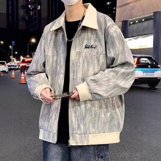 Print Plus Size Trendy Bad Boy Casual Versatile Jacket