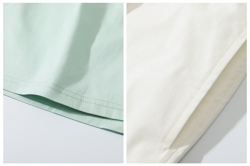 Cotton Color Matching Shorts Men's Trend